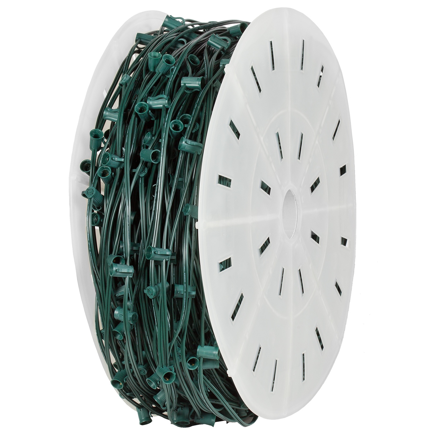 C9 Socket Cord SPT-1 - 500ft Spool, 12" Spacing